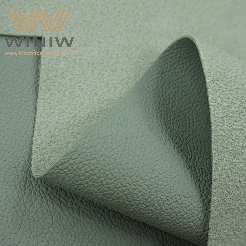 Embossed Eco Microfiber PU Synthetic Leather Fabric for Car Seat Cover