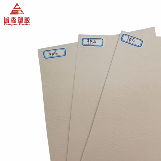 Couverture de tableau de bord ABS PVC feuille compacte résistante simili cuir pour thermoformage